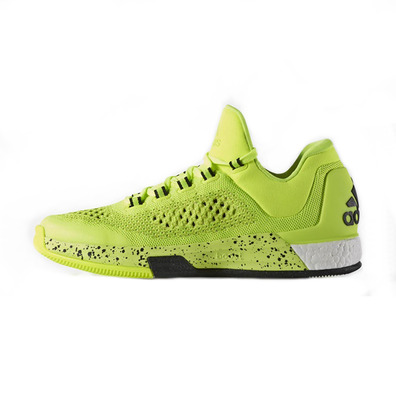 Adidas Crazy Light Boost 2015 Primeknit Low "Jeff Teague Volt" (volt/blanco/negro)