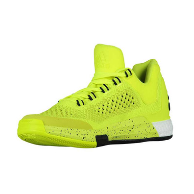 Adidas Crazy Light Boost 2015 Primeknit Low "Jeff Teague Volt" (volt/blanco/negro)