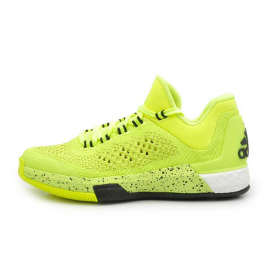 Adidas Crazy Light Boost 2015 Primeknit Low "Jeff Teague Volt" (volt/blanco/negro)