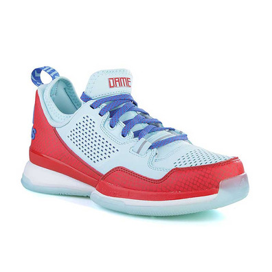 Adidas Damian Lillard "Speed Grey" (gris/rojo/azul/blanco)