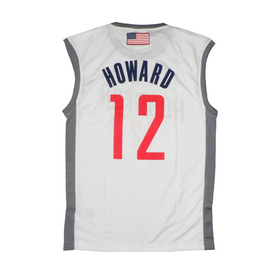 Adidas Camiseta NBA Fanatic Mundial Howard Nº12 (blanco/gris)