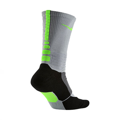 Calcetines Nike Hyper Elite Basket Crew (033/gris/verde)