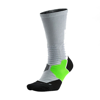 Calcetines Nike Hyper Elite Basket Crew (033/gris/verde)