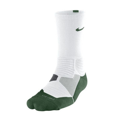 Calcetines Nike Hyper Elite Basket Crew (137/blanco/verde/gris)