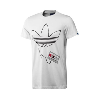 Adidas Camiseta Graphic TRF Tape (branco)