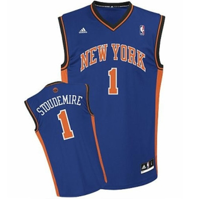 Adidas Camiseta Amar'e Stoudemire Knicks (azul/laranja)