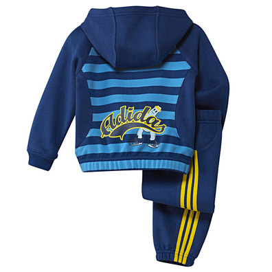 Adidas I J B Jogger TrackSuit (marinho/azul/amarelo