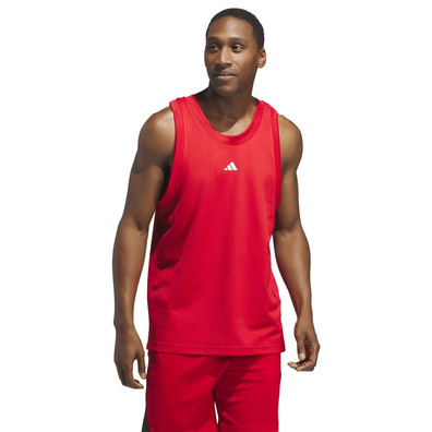 Adidas Basketball Legends Tank Top "Better Scarlet"