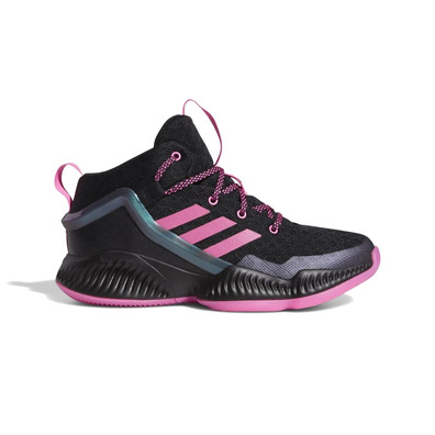 Adidas Basketball Lockdown Junior "Black-Pink"