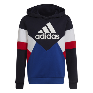 Adidas Boy´s Colorblock Fleece Hoodie "Legend Ink/Royal Blue"