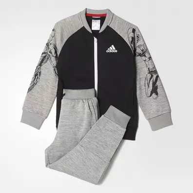 Adidas Chándal Marvel Avengers (black/medium grey heather/white)