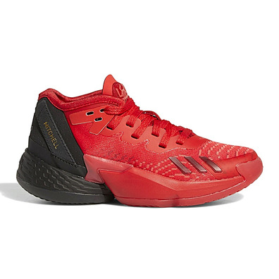 Adidas Donovan Mitchell Issue 4 Kids "Red Dawn"