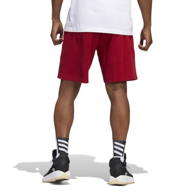 Adidas Donovan Mitchell Foundation Shorts "Victory Red"