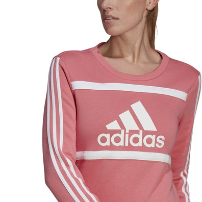 Adidas Essentials Logo Colorblock Sweatshirt