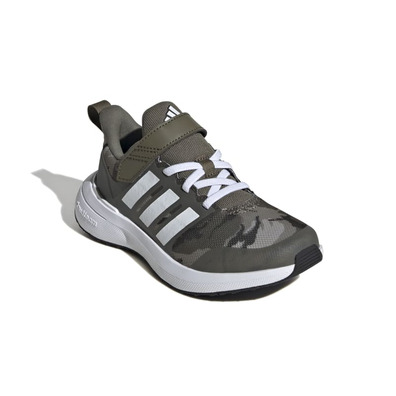 Adidas Junior FortaRun 2.0 Cloudfoam Elastic Lace "Olive Strata"