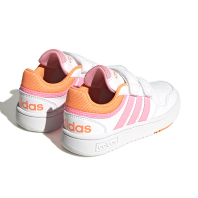 Adidas Hoops 3.0 CF C "White Orange"