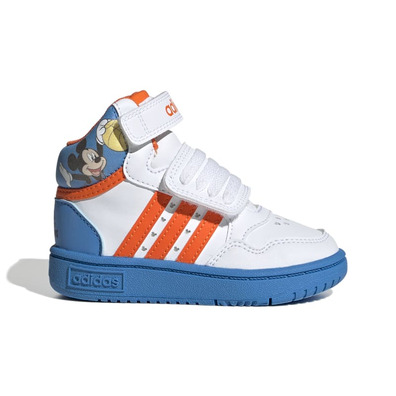 Adidas Hoops Mid Mickey "Impact Orange"