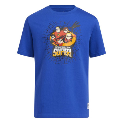 Adidas Junior Basketball Disney Pixar Incredibles T-Shirt "Bold Blue"