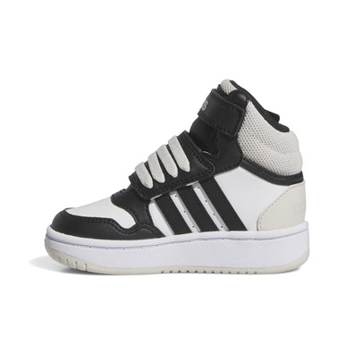 Adidas Kids  HOOPS MID 3.0 AC I "White -core black"