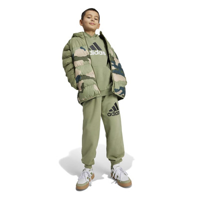 Adidas Kids Synthetic Down Allover Print Jacket "Night Cargo"