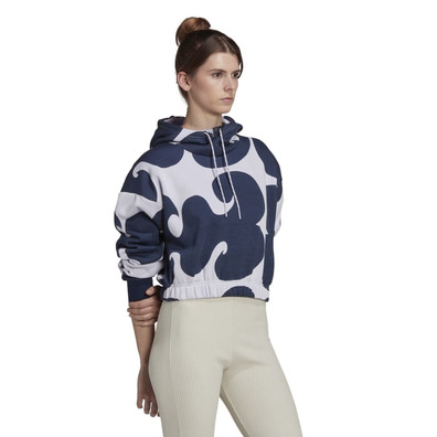 Adidas Marimekko Crop Hoodie