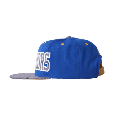 Adidas NBA Warriors Flat Brim Cap (blue/yellow/white)