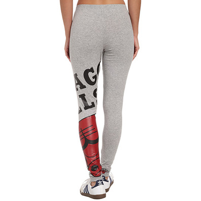 Adidas Original NBA Leggings W Bulls (gris/rojo/negro)