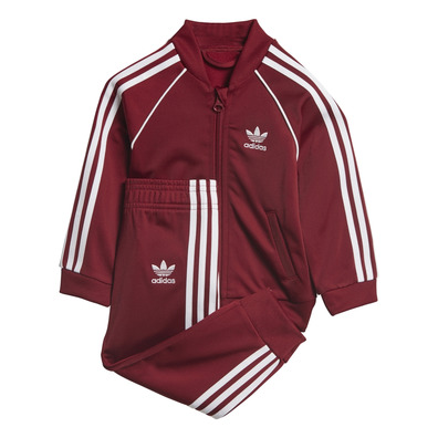 adidas originals tracksuit burgundy