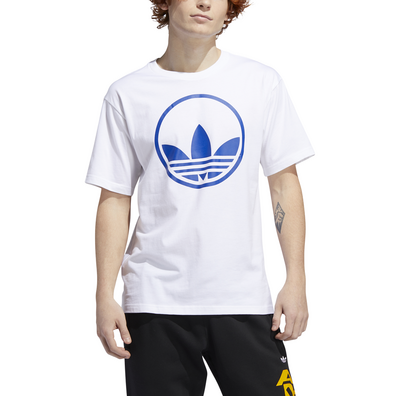 Adidas Originals Circle Trefoil Logo Tee (white)