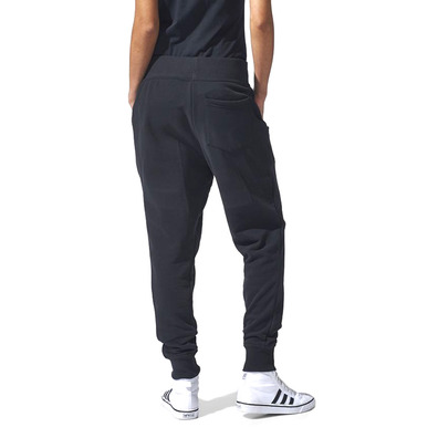 Adidas Originals Pantalón Mujer Logo Essentials Baggy (negro/blanco)