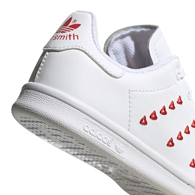 Adidas Originals Stan Smith Kids  "Red Heart"