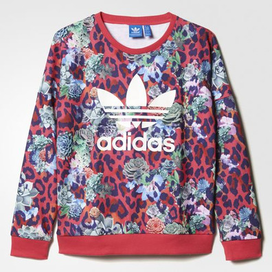 Adidas Originals Sudadera S Rose Crew J (multicolor)