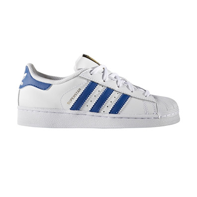 Adidas Originals Superstar Foundation Junior (blanco/azul/oro)