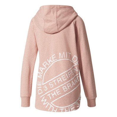 Adidas Originals Trefoil Hoodie W (raw pink)