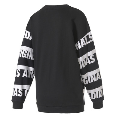 Adidas Originals Trefoil Sweatshirt  "Berlin" (Black/White)