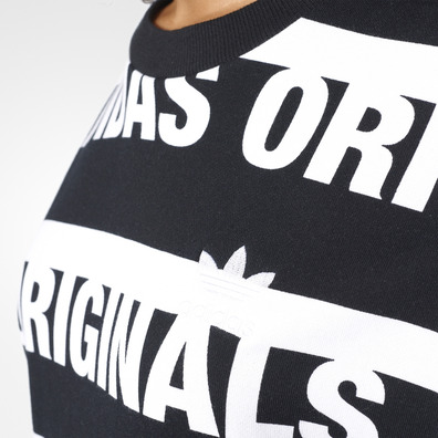 Adidas Originals Trefoil Sweatshirt  "Berlin" (Black/White)