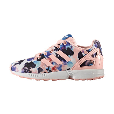 Adidas Originals ZX Flux K "Haru" (Coral/Footwear White)