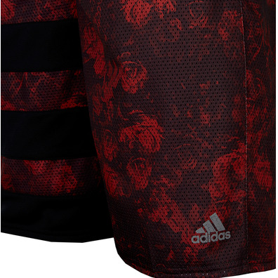 Adidas Dame Floral Short (red/black)