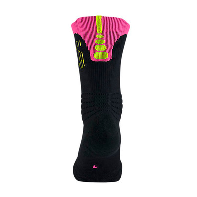 KD Calcetines Elite Versatility Crew (010/black/pink/volt)