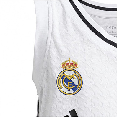 Real Madrid Basketball Junior Home Jersey "White"