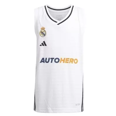 Real Madrid Basketball Junior Home Jersey "White"