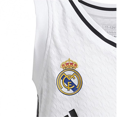 Real Madrid Basketball Junior Home Jersey "White"