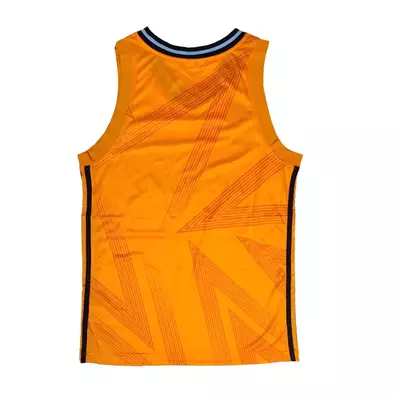 Camiseta Junior 2ª Equipación Real Madrid Baloncesto "Orange"