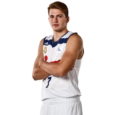 Réplica T-Shirt Luka Doncic #7# R. Madrid 2016/17 (blanco/1ª Equipación)