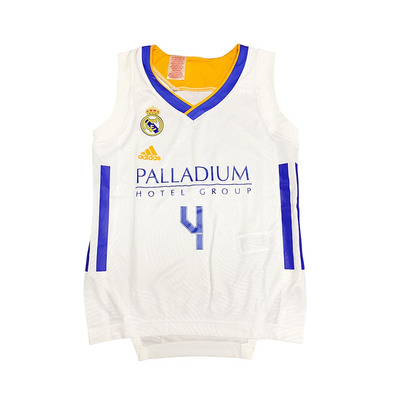 Kids Replica T-Shirt  Real Madrid Basket # 4 HEURTEL #