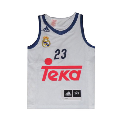 Camiseta Réplica Niño Llull #23# R. Madrid 2016/17