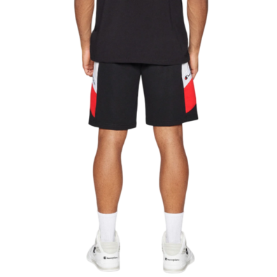 Champion Basketball Inspired Color Block Logo Short "Black"