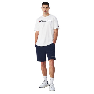 Champion Big Logo Cotton Jersery T-Shirt "White"