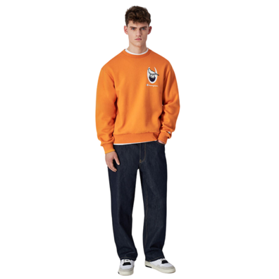 Champion Eco Future Graphic Sweatshirt "Orange"