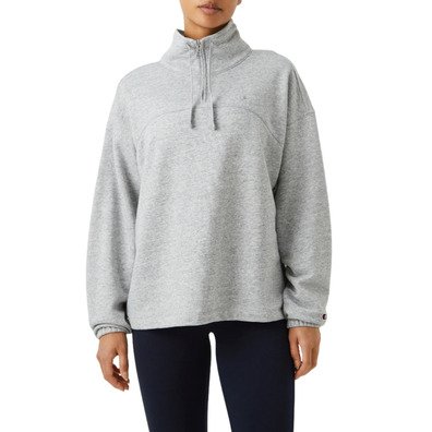 Champion Half Zip Sweatshirt "Ligh Grey"